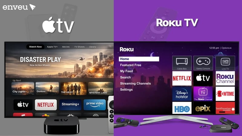 Apple TV vs Roku TV