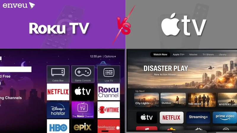 Roku Tv vs Apple Tv