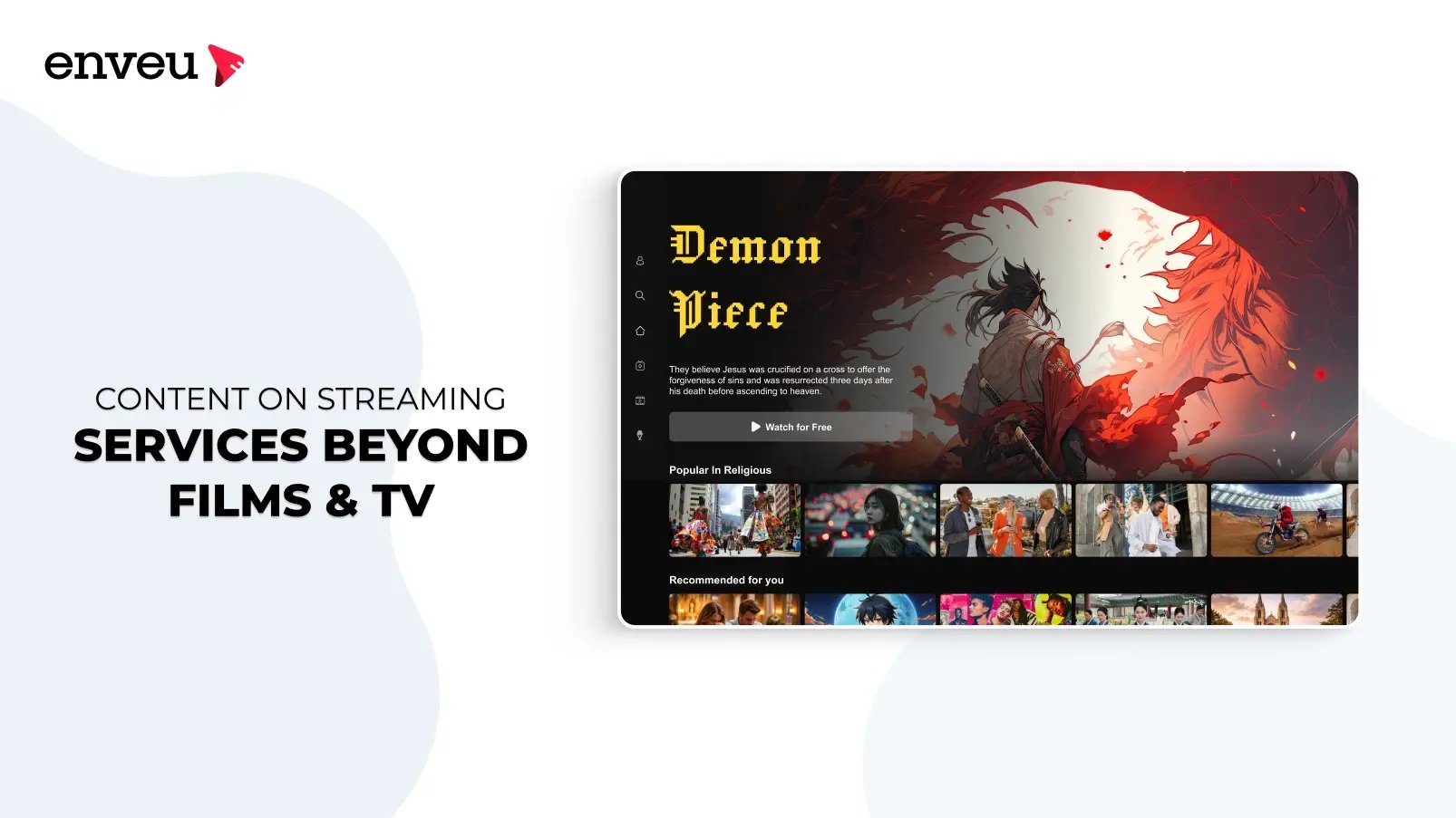 Content on Streaming Services Beyond Films & TV