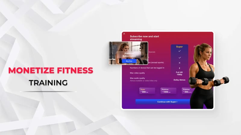 Monetize Fitness Training