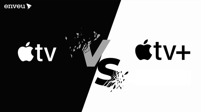 Apple TV vs Apple TV +