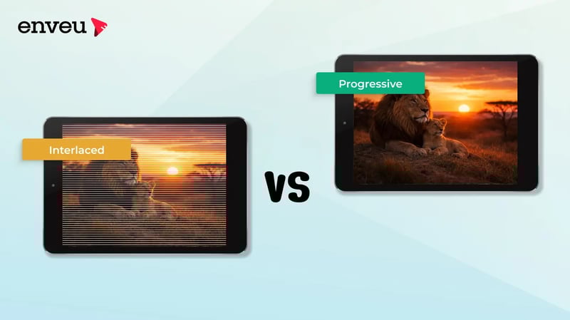 Progressive Scan vs Interlaced Scan
