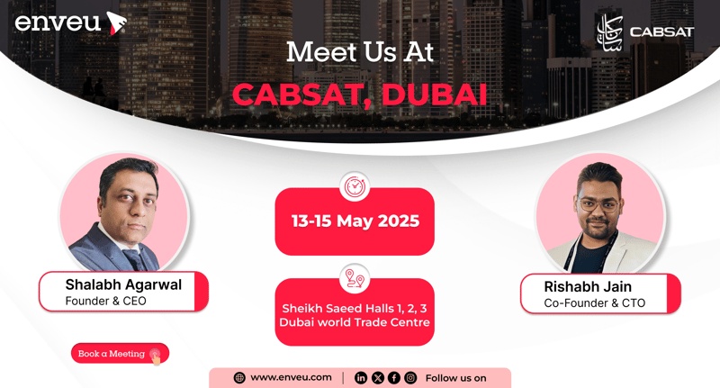 Meet Enveu at CABSAT 2025 in Dubai!