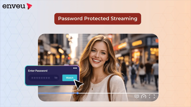 Password Protected Streaming