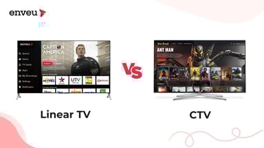 Linear TV vs CTV