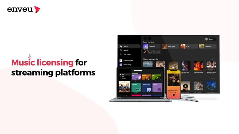 Music licensing for streaming platforms