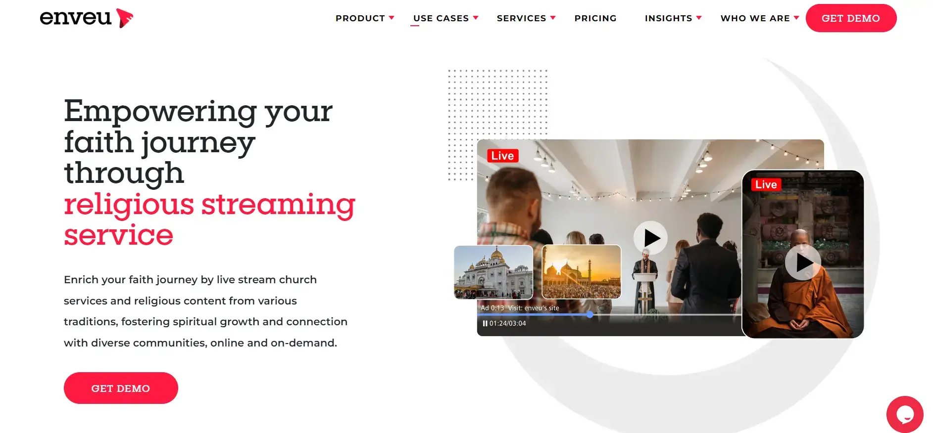 Live Streaming Church services