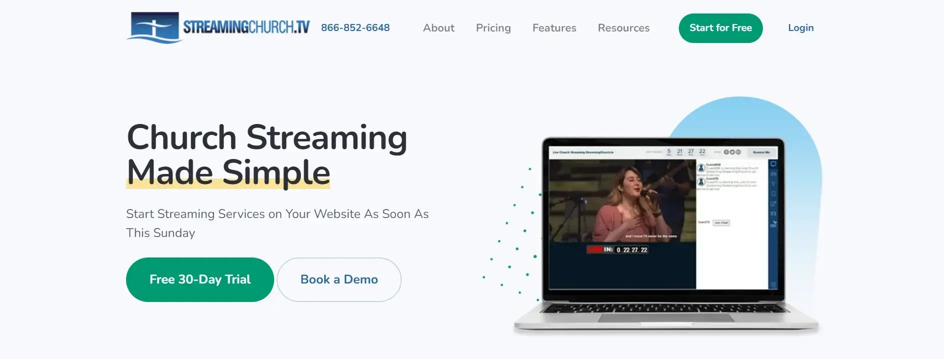 Live Streaming Church services