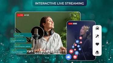 Unlock the Benefits of Interactive Live Streaming to Engage Audience | Enveu