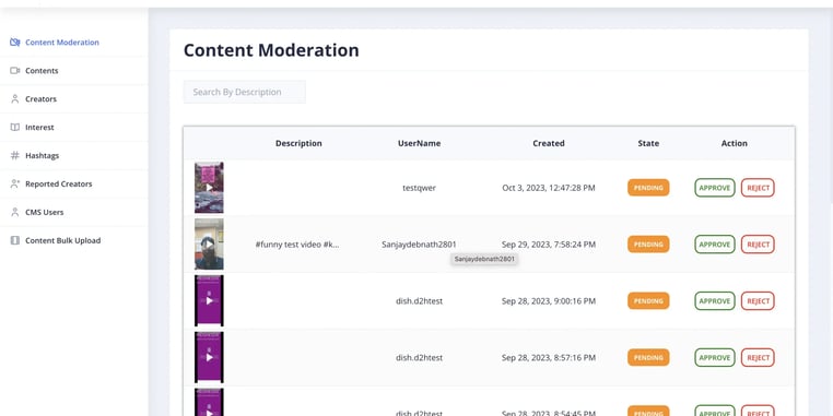 Content Moderation