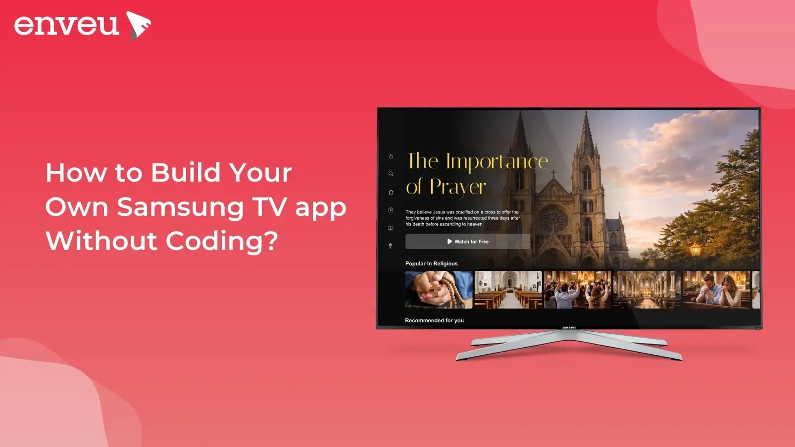 Samsung TV app  Without Coding