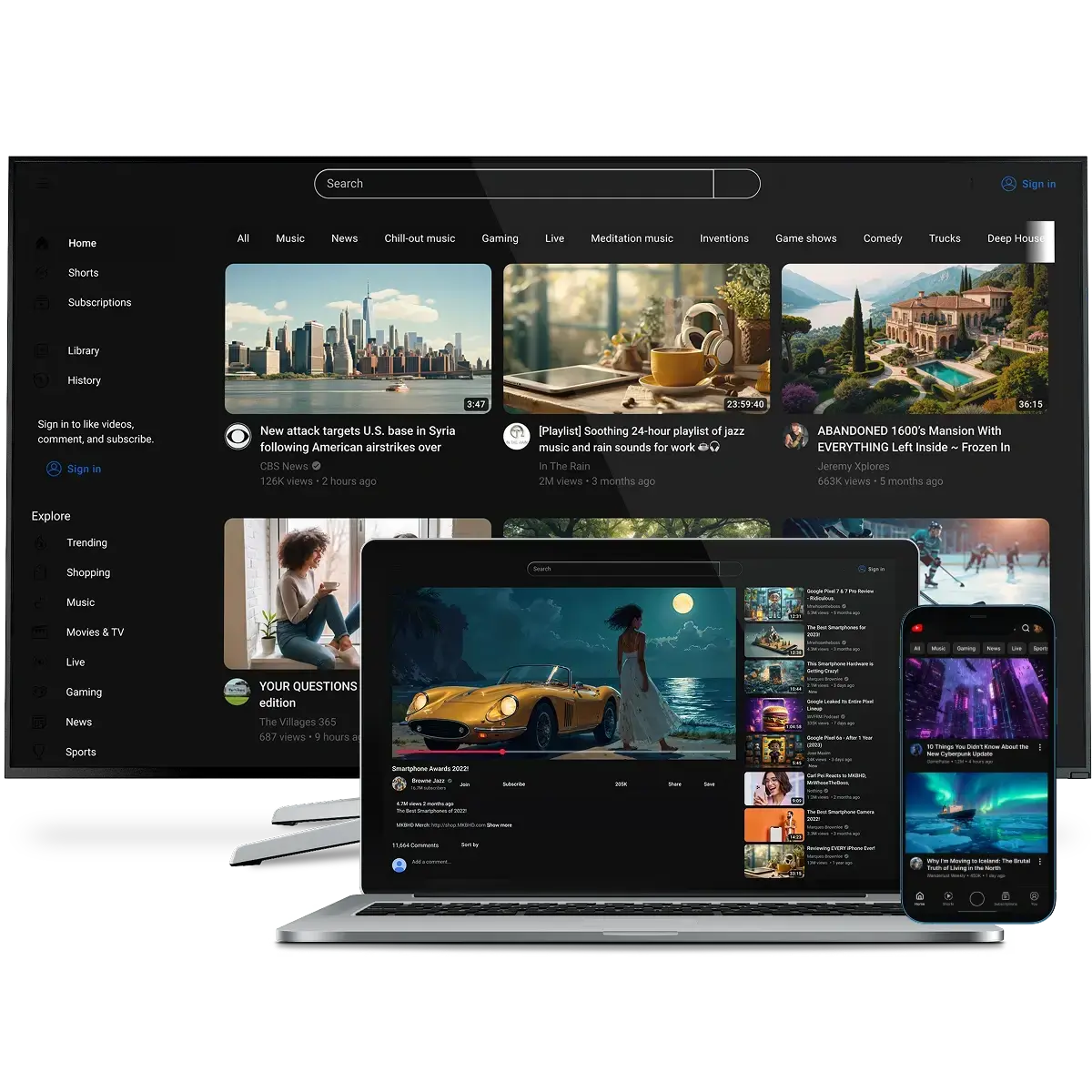 Youtube like creator video platform