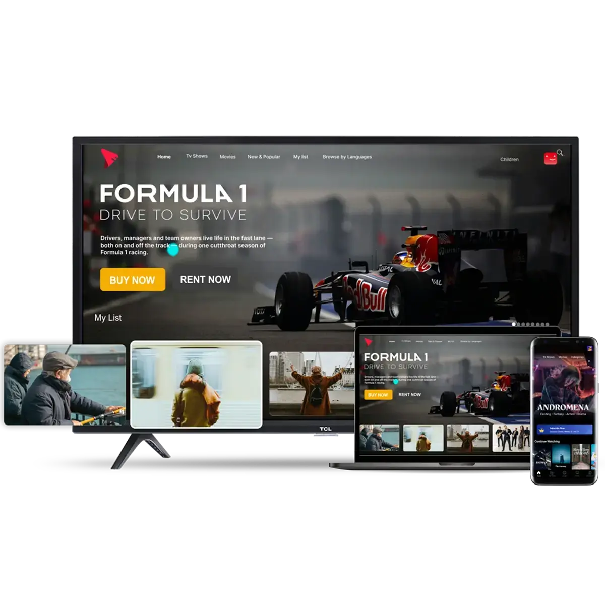 VOD Platform in the Enveu platform