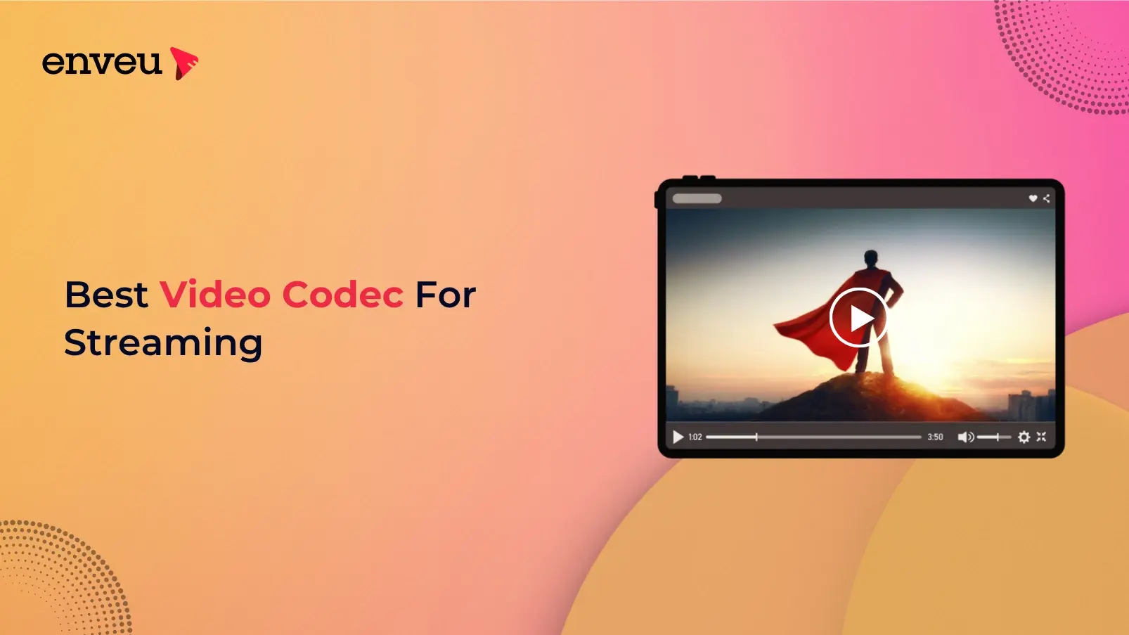 best video codecs for streaming