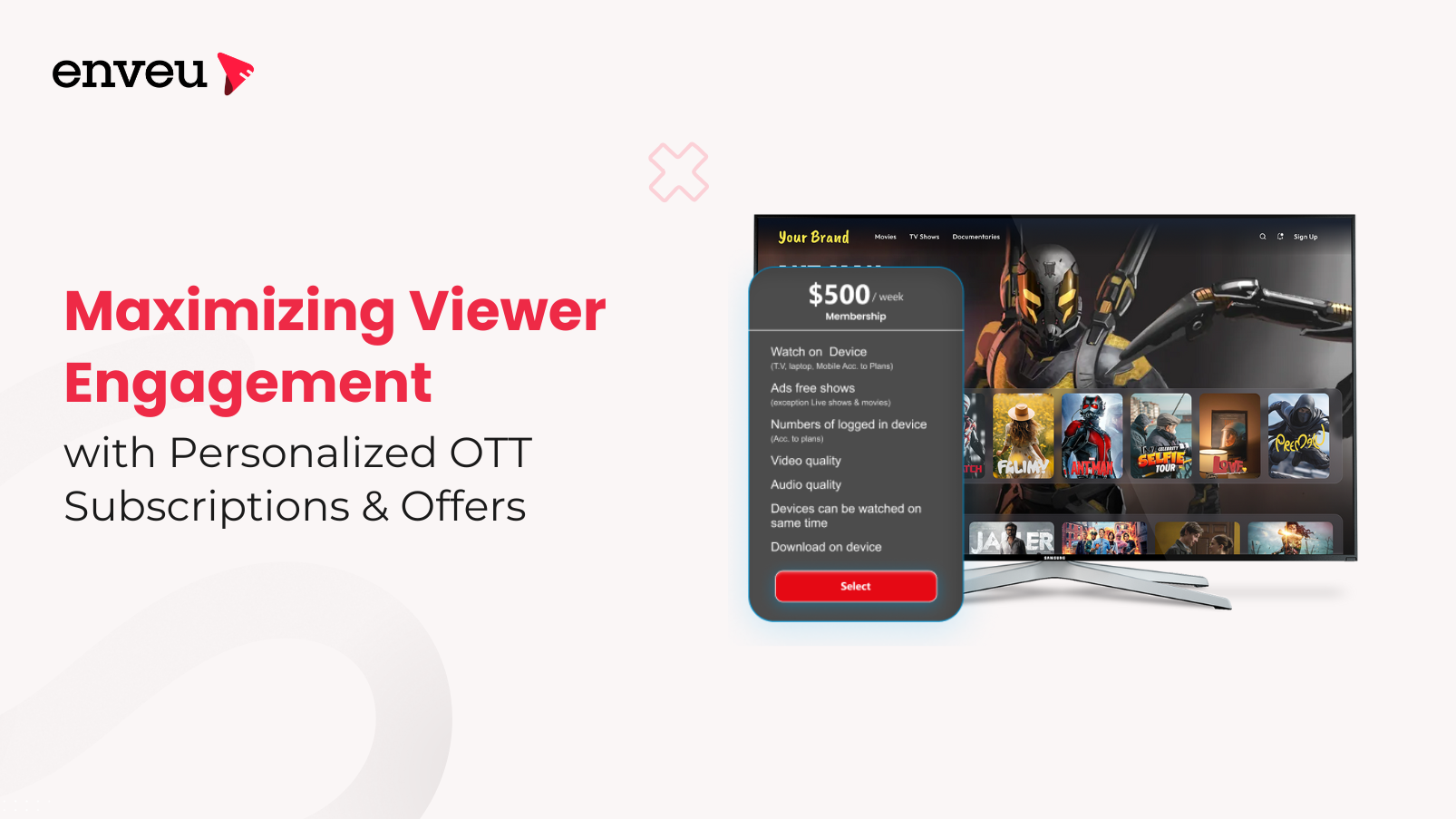 Maximizing Viewer Engagement with Personalized OTT Subscriptions & Offers