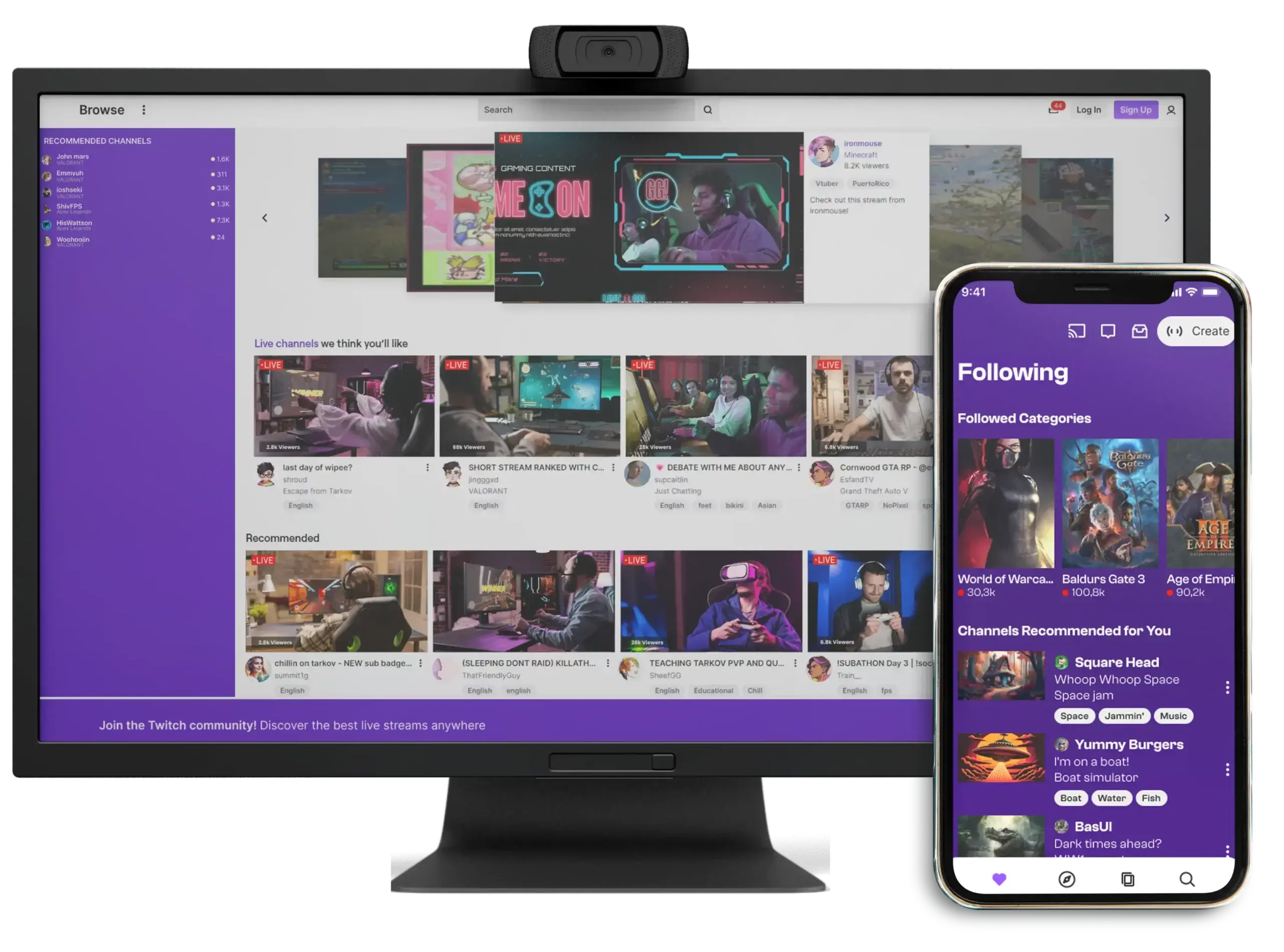 Twitch clone 1