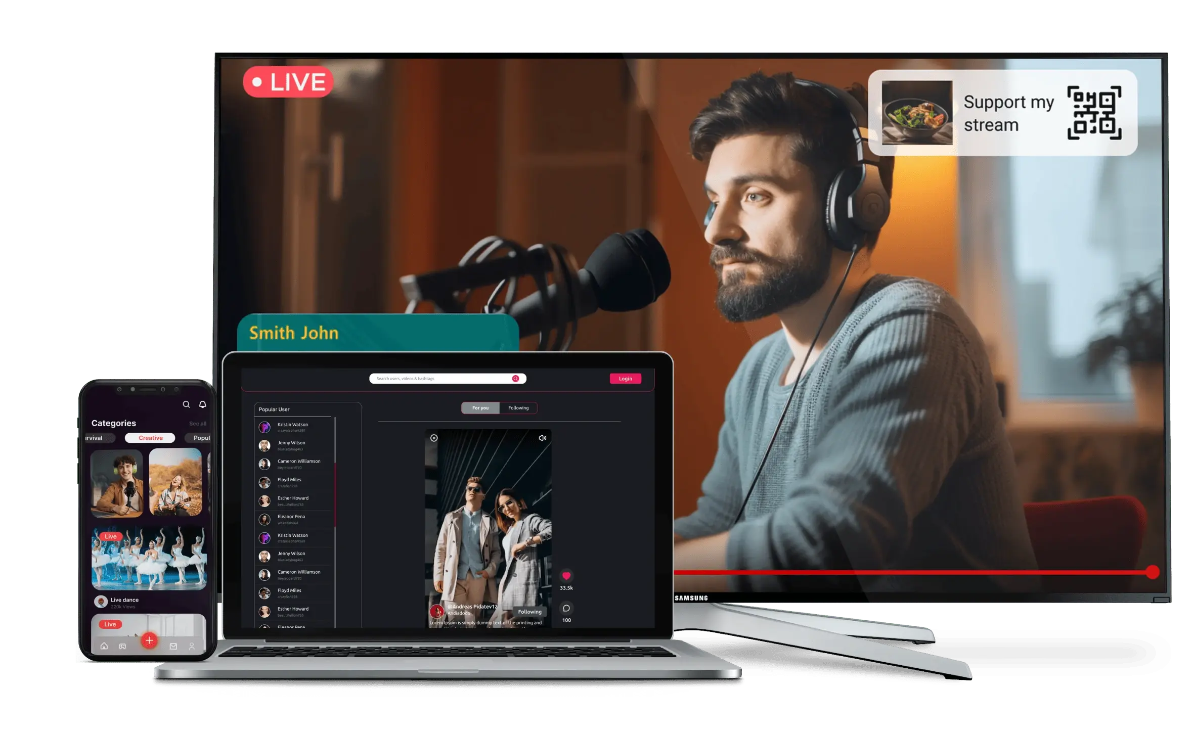 creator streaming platform