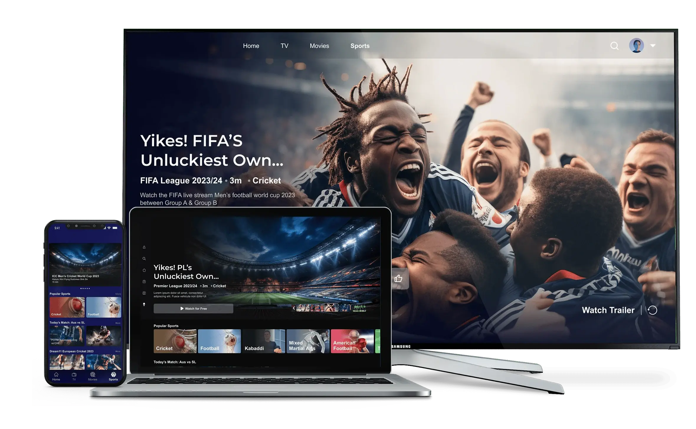 sports streaming platform