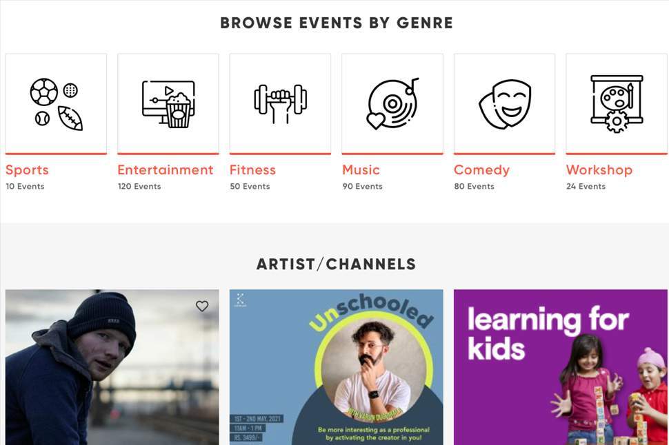 Enveu OTT apps for musicians, youtubers, artists