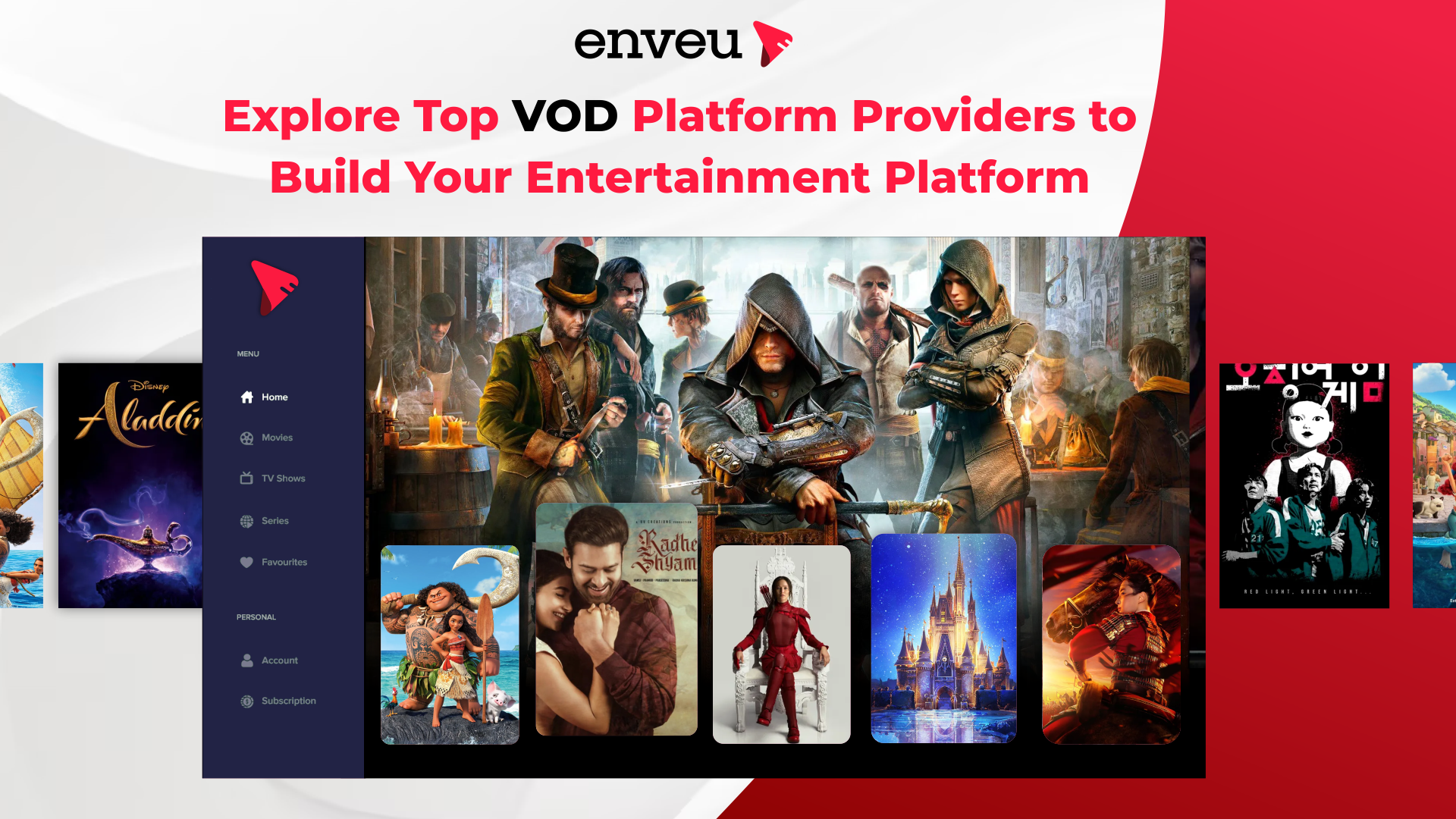 Explore Top VOD Platform Providers to Build Your Entertainment Platform